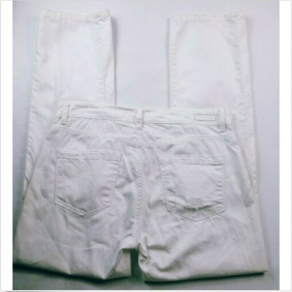 Blank NYC Women's Jeans 30 Straight Leg Distressed - Picture 2 of 8